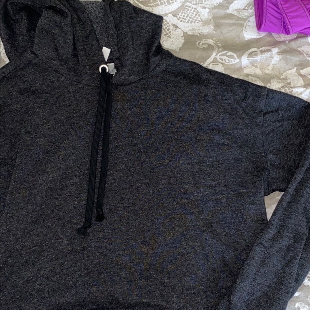 H&M crop hoodie